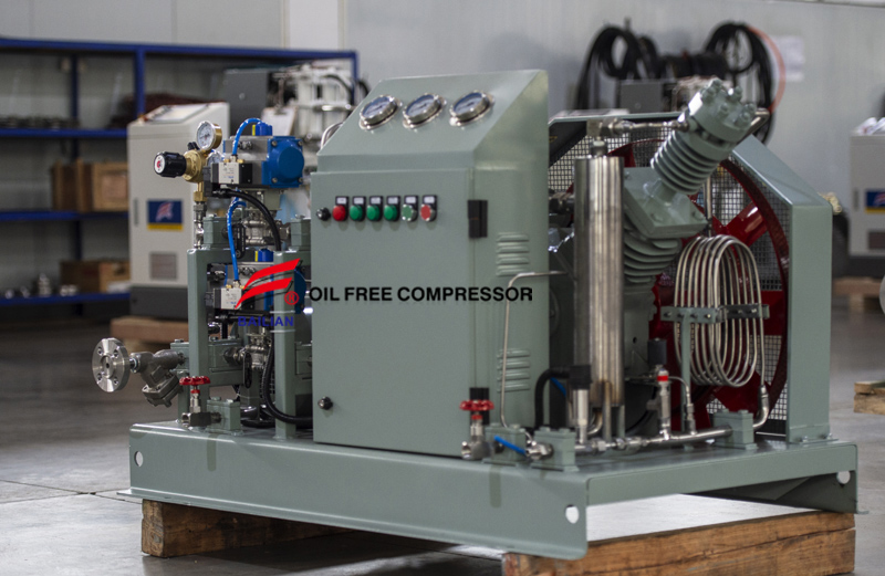 industrial reciprocating co2 compressor extraction for beer công nghiệp khai thác máy nén khí co2 đối với bia