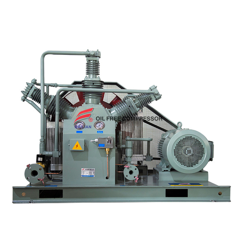 Máy nén tăng áp nitơ đa năng không dầu để cắt laser